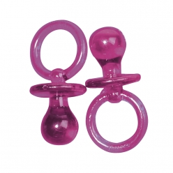 pendentif en plastique  tetine