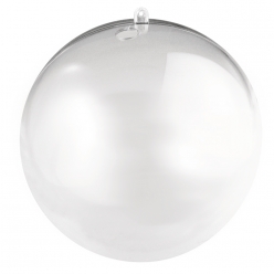 boule en plastique pour guirlande 12 cm
