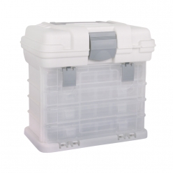 boite en plastique portative avec 4 boites tiroirs