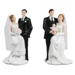 jeunes maries en polyresine 8x55x133 cm