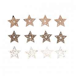 miniatbois etoiles avpaillettes35cm
