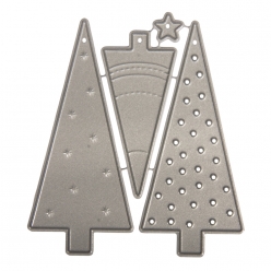 kit gabarits de decoupe xmas tree