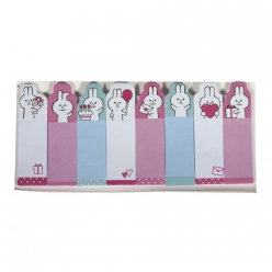stickers memo petit lapin