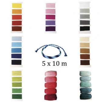 fil coton stitchetknot 5x 10m