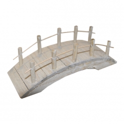 pont en bois 10x4x45 cm