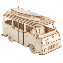 kit en bois 3d camping car
