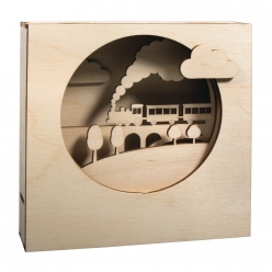 kit en bois cadre a motif 3d fscmixcred
