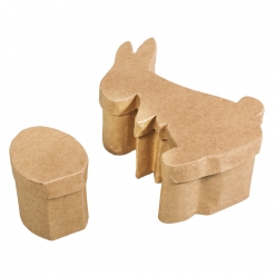 lapin 95x16x5 cm et oeuf 47x58x45 cm
