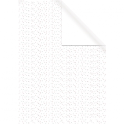 papier cadeau blanc kraft fsc mix cred
