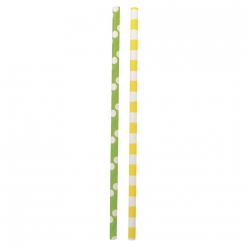 pailles de papier alimentaires 25 pieces