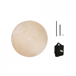 kit horloge murale fsc mixcredit 25cm