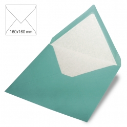 enveloppes carrees 160x160 mm 5 pieces