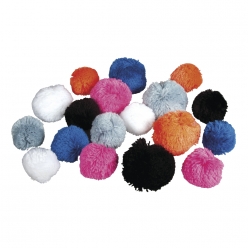 pompons kit sporty 38 5 cm o