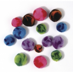 pompons candy assortiment 100 pieces