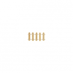 cloture de jardin 90x3 cm