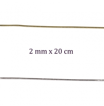 bandes de perles en cire 20 cm 2 mm