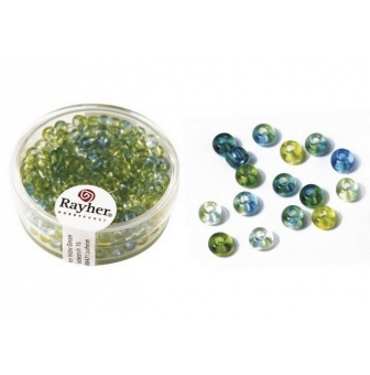 rocailles o 4 mm two tone