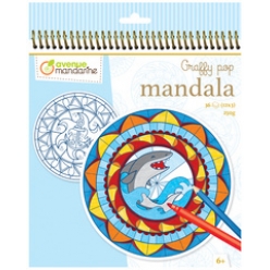 avenue mandarine malbuch graffy pop mandala boy