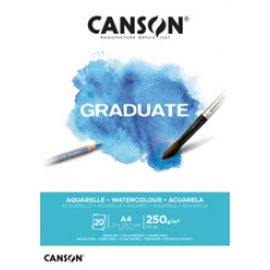 canson bloc de dessin graduate aquarelle a5