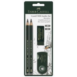 faber castell crayon castell 9000 jumbo kit de dessin