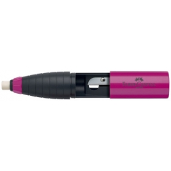 faber castell combination gomme taille crayons mure bleu