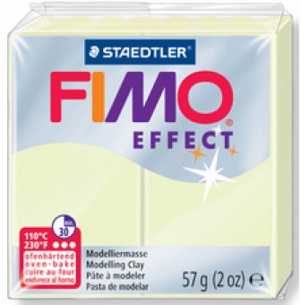 fimo pate a modeler effect a cuire lumiere nocturne 57 g