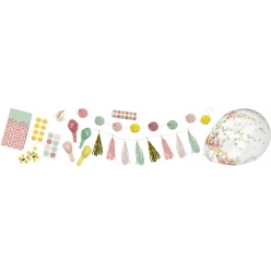 folia box deco pour fete girls 28 pieces
