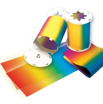 folia regenbogen transparentpapierzuschnitte 220 x 510 mm