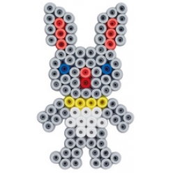 hama perles a repasser maxi lapin sous blister