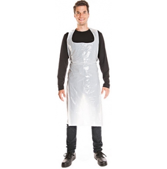 hygonorm tablier pe marque 33 microns blanc
