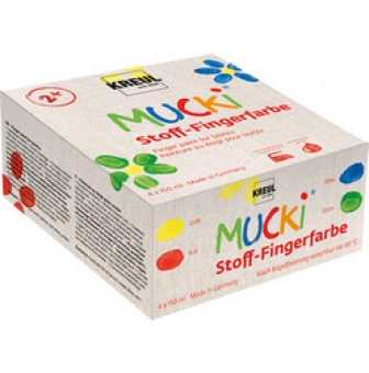 peinture aux doigts special textile mucki