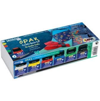 kreul textilfarbe javana opak creativset 6 x 20 ml
