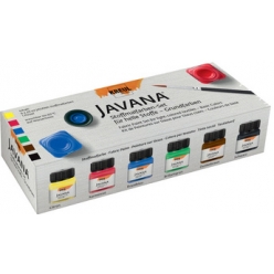 kreul textilfarbe javana grundfarben set 6 x 20 ml