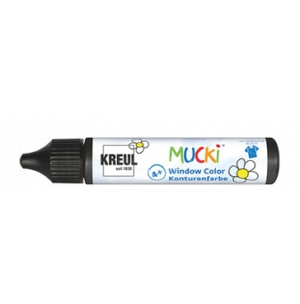 kreul window color peinture de contours penmuckinoir29ml