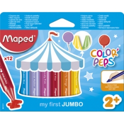maped my first crayon de cire color peps jumbo etui de 12