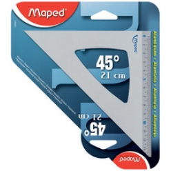 equerre 45 degres en aluminium