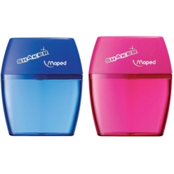 maped double taille crayon shaker couleurs assorties