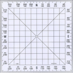 minerva carre de navigation 130 x 130 mm