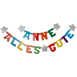 papstar guirlande personnalisable