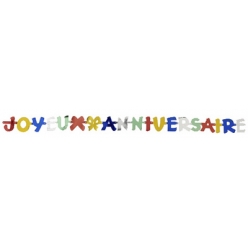 guirlande joyeux anniversaire 19 m