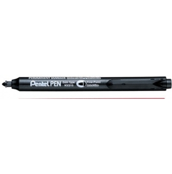 marqueur permanent nxs15 retractable noir 1mm