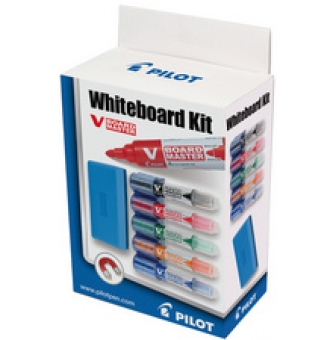 pilot kit marqueurs tableau blanc v board master