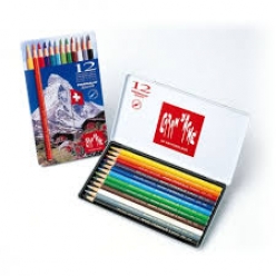 crayons de couleur prismalo aquarellables 12