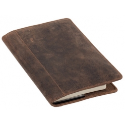 prideetsoul housse en cuir perkins a5 en cuir marron
