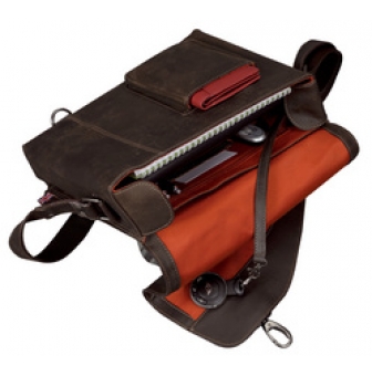 sac bandouliere mrs noel en cuir marron