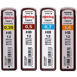 rotring etui de mines pour porte mines tikky 10 mm