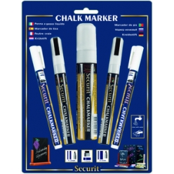 securit kreidemarker original im mix set wei