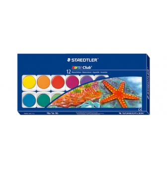 boite de peinture noris club 12 couleurs