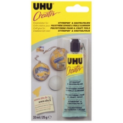 colle creative uhu polystyrene et alu