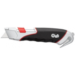 wedo super safety cutter lame 19 mm noirrouge